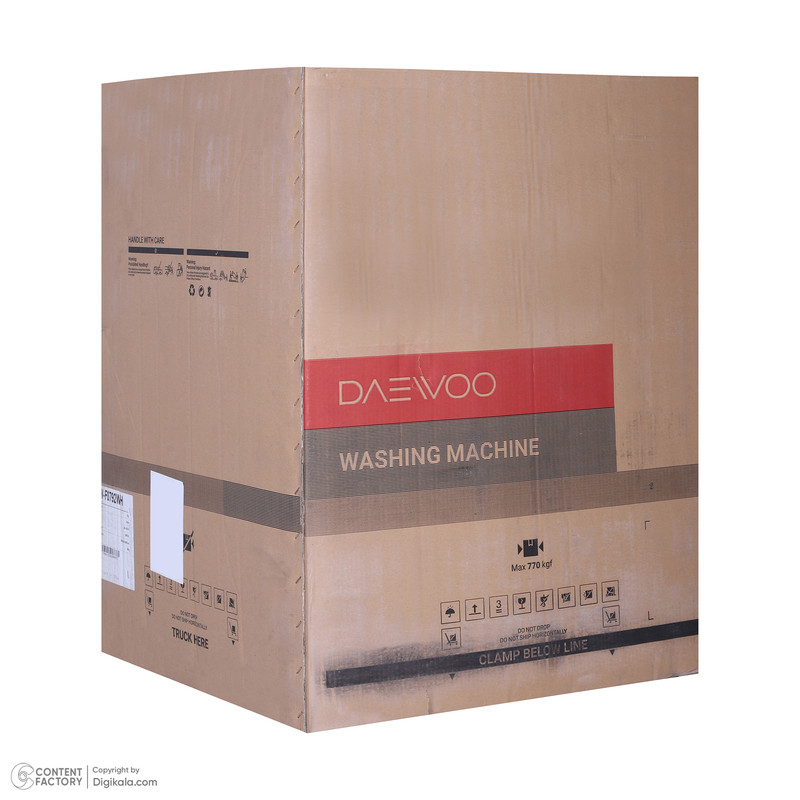 ماشین لباسشویی 7 کیلوگرم اتوماتیک دوو مدل DW-F0792