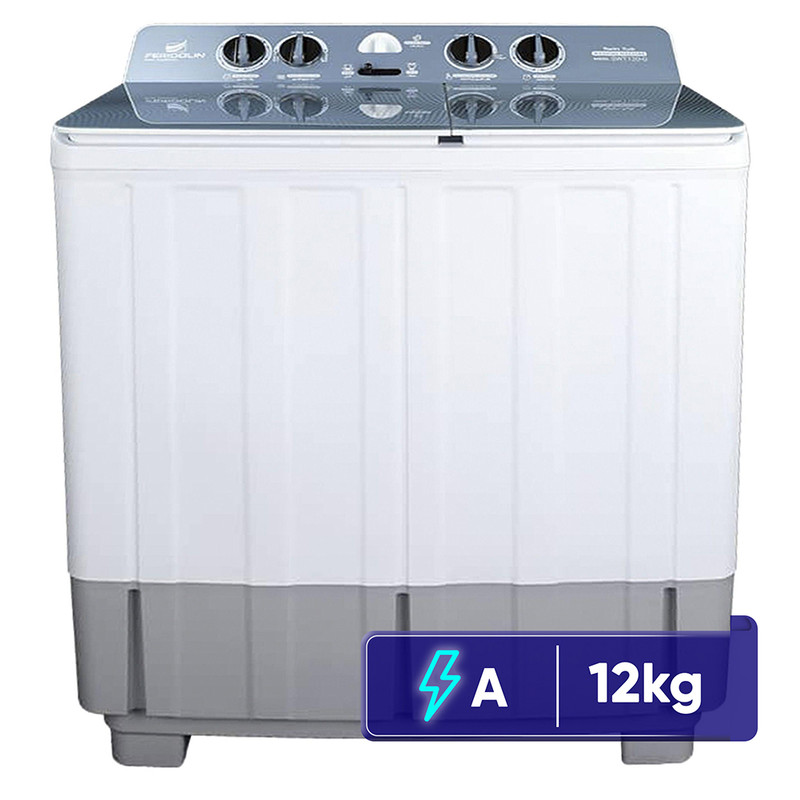 ماشین لباسشویی 12 کیلوگرم نیمهاتوماتیک فریدولین مدل Swt120g