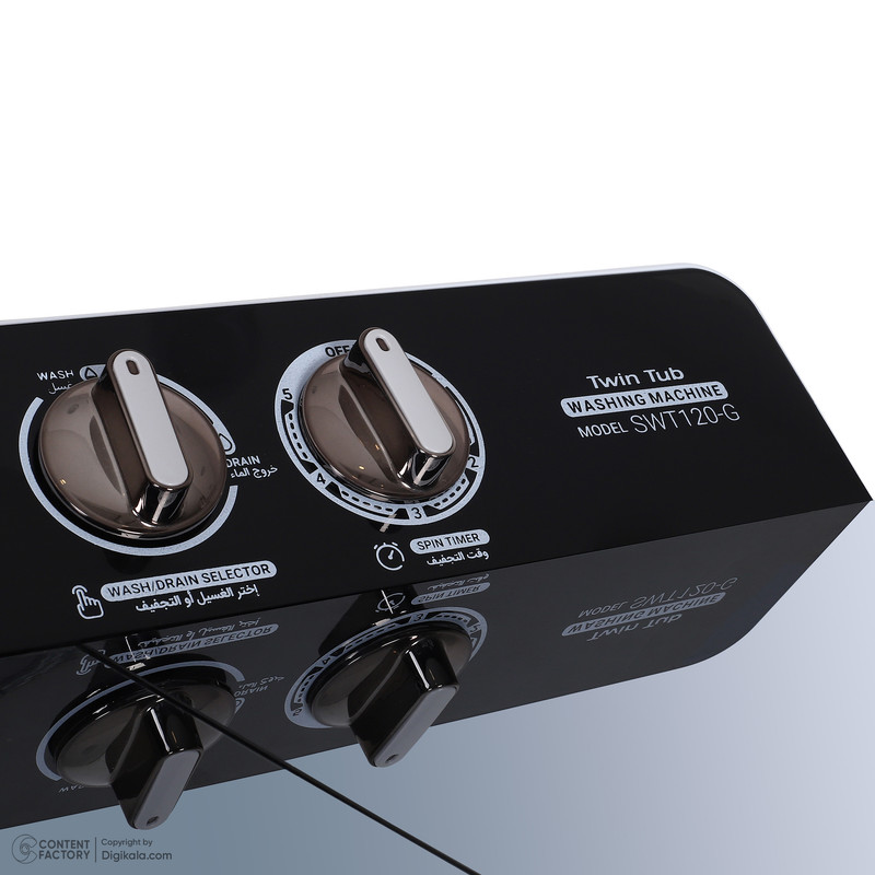 ماشین لباسشویی 12 کیلوگرم نیمهاتوماتیک فریدولین مدل Swt120g
