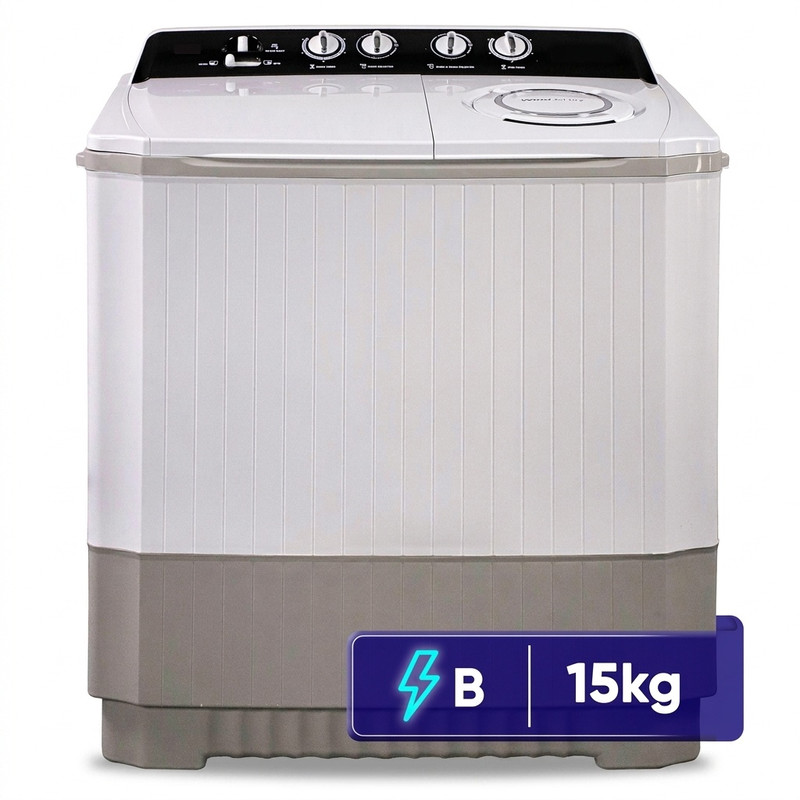 ماشین لباسشویی 15 کیلوگرم نیمهاتوماتیک فریدولین مدل SWT150
