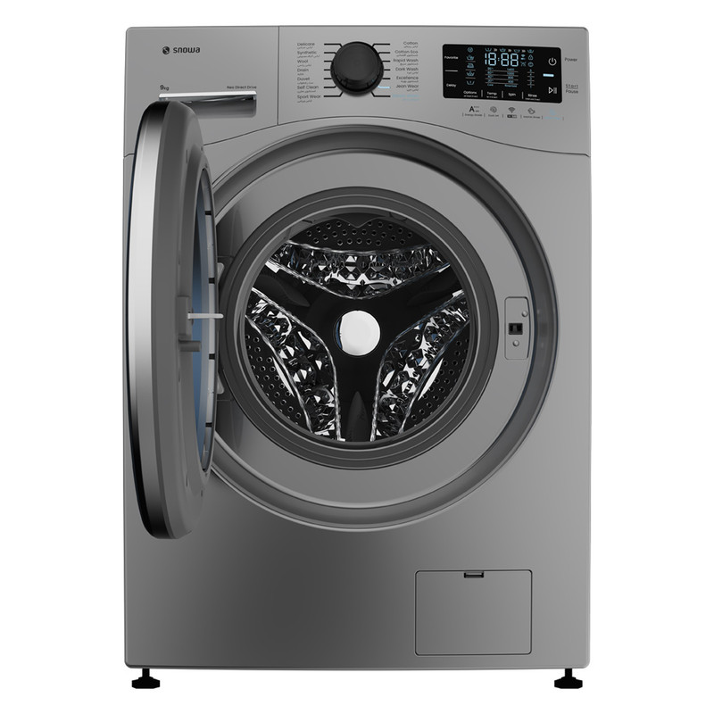 ماشین لباسشویی 9 کیلوگرم اتوماتیک اسنوا مدل SNW-9050