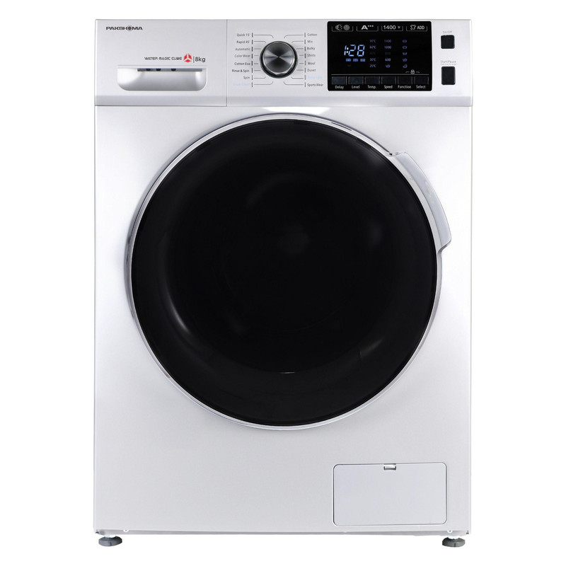 ماشین لباسشویی 8 کیلوگرم اتوماتیک پاکشوما مدل TFU-84406