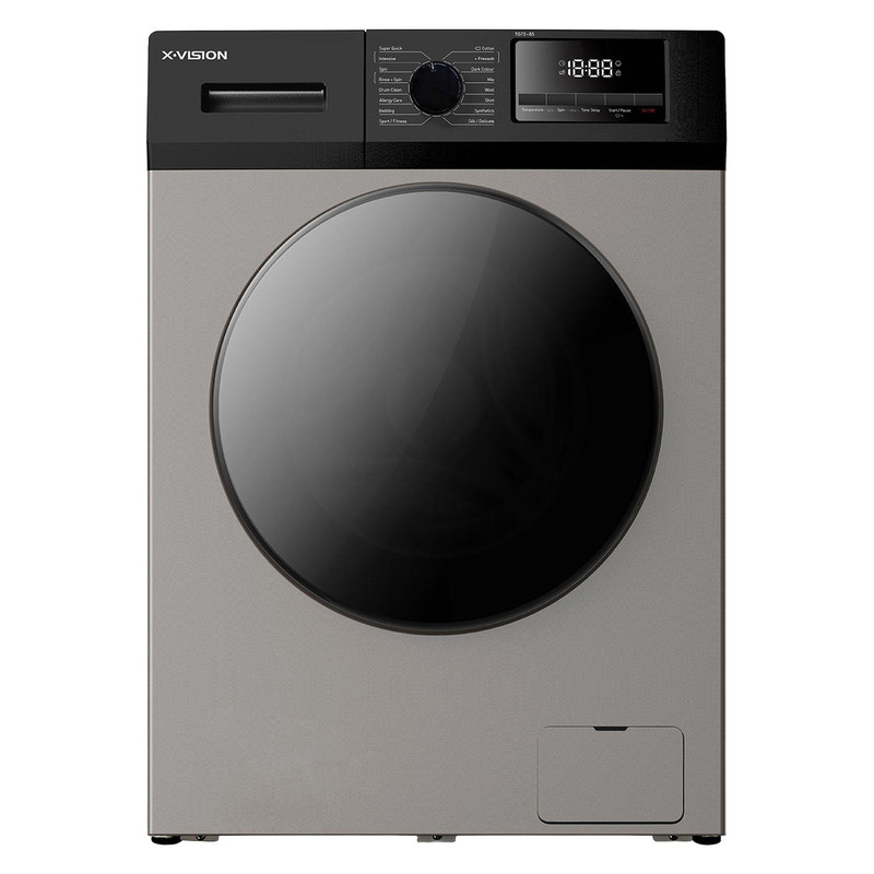 ماشین لباسشویی 7 اتوماتیک ایکس ویژن مدل TG72-BW/BS