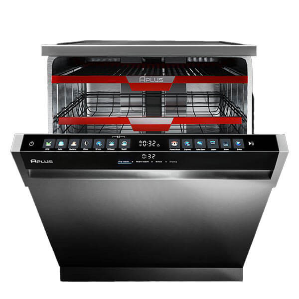 ماشین ظرفشویی 15 نفره آپلاس مدل DW86A03