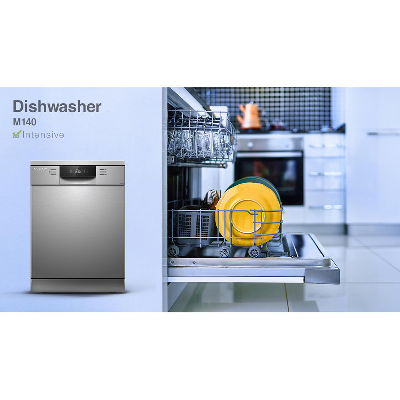 ماشین ظرفشویی 14 نفره ایکس ویژن مدل M140/W/S