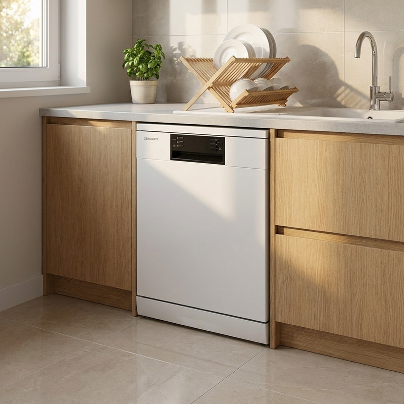 ماشین ظرفشویی 15 نفره زیرووات مدل FCD-3550W