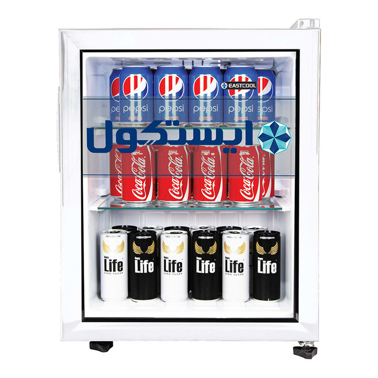 یخچال 3 فوت ایستکول مدل TM-4164-HS، با ارتفاع 59، پهنای 44.5 و عمق 53 سانتیمتر، میزان مصرف انرژی B، دارای 3 طبقه