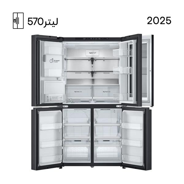 یخچال فریزر ساید بای ساید 30 فوت ال جی مدل GC-X24FFCBB