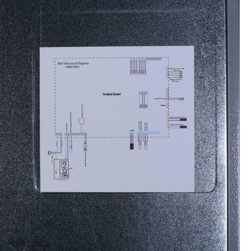 یخچال و فریزر دوقلو 28 فوت هیمالیا مدل آلفا NF280a-NR440a